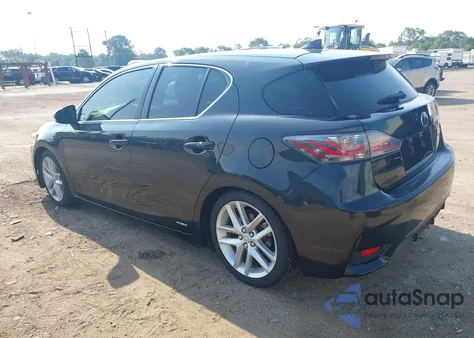 2017 Lexus Ct 200H 200 из США, поврежденный, VIN JTHKD5BH7H2282097